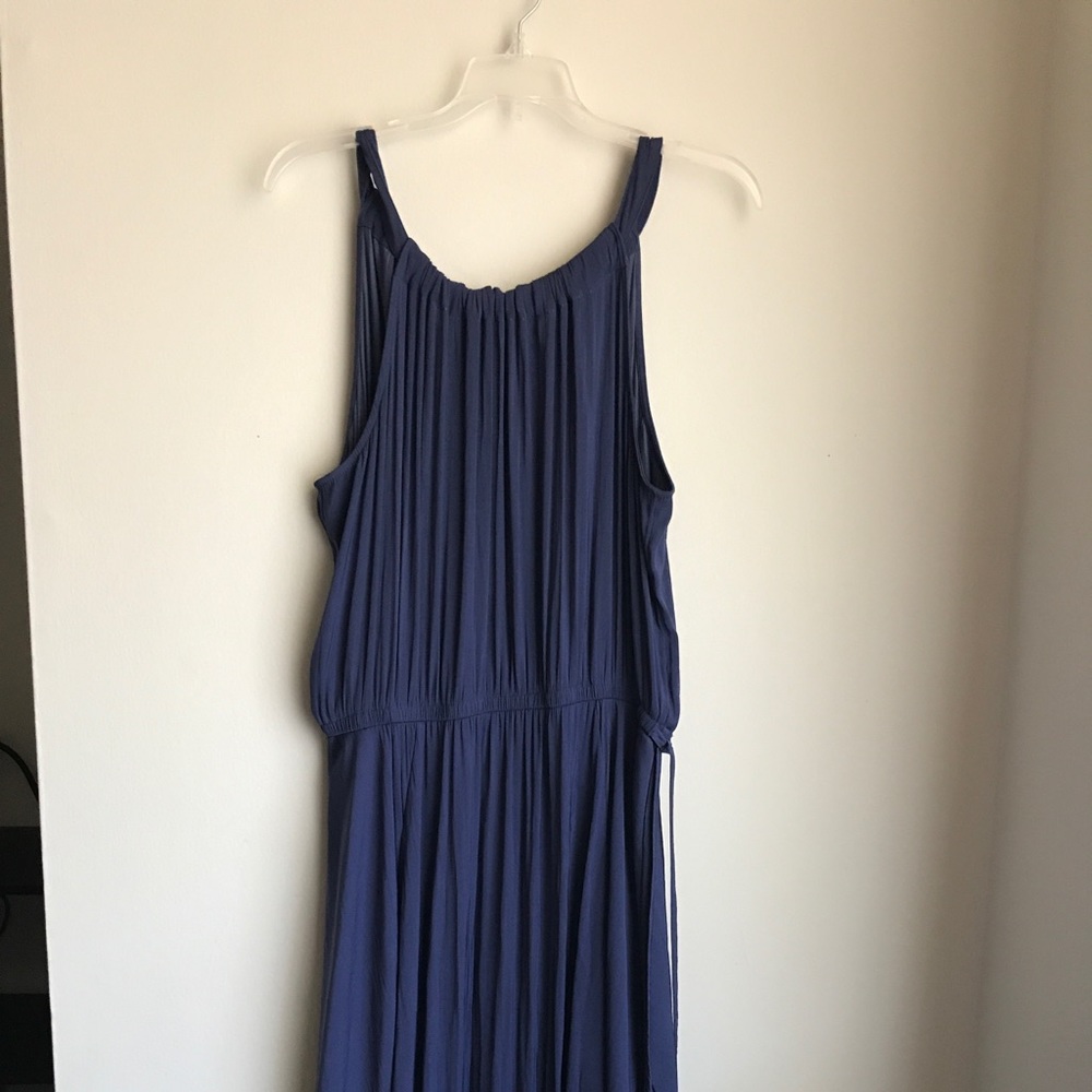 Blue maxi dress